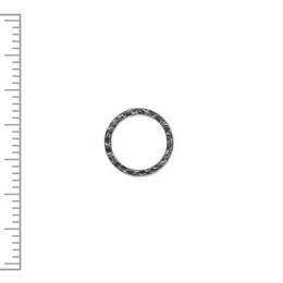 Mellemled, hamret ring, 20mm, BP, 2 stk.